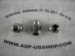 Radmuttern - Wheel Nuts  1/2 - 20  Konisch Chrom